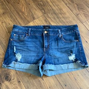 Celebrity Pink Distressed Denim Shorts | 13/31